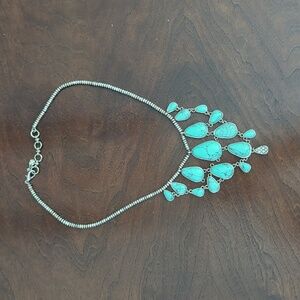 Turquoise Statement Necklace